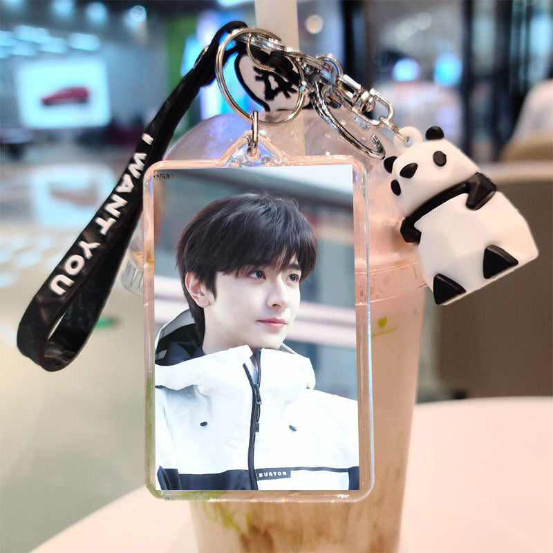 Custom Double-Sided Silicone Keychain