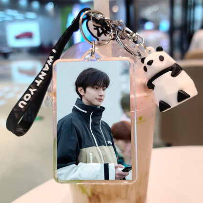 Custom Double-Sided Silicone Keychain