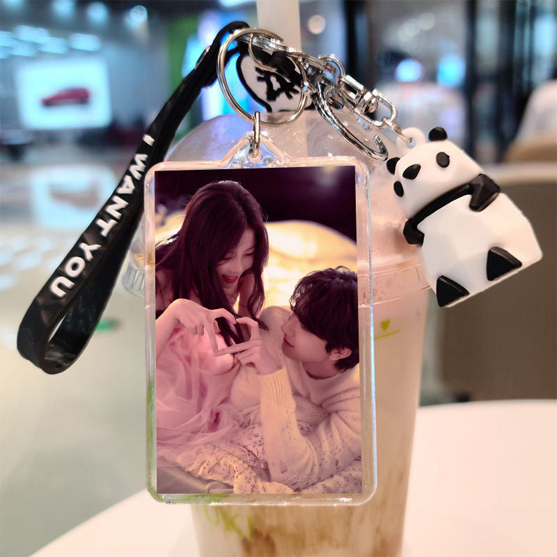 Custom Double-Sided Silicone Keychain
