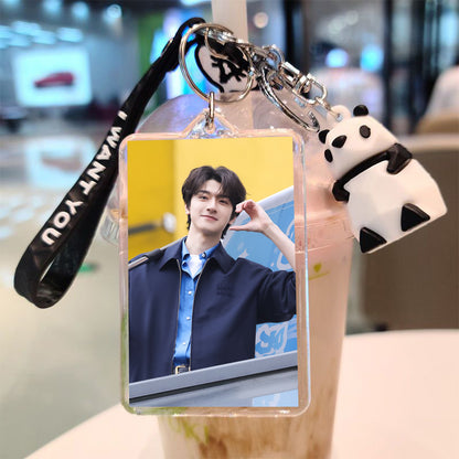 Custom Double-Sided Silicone Keychain