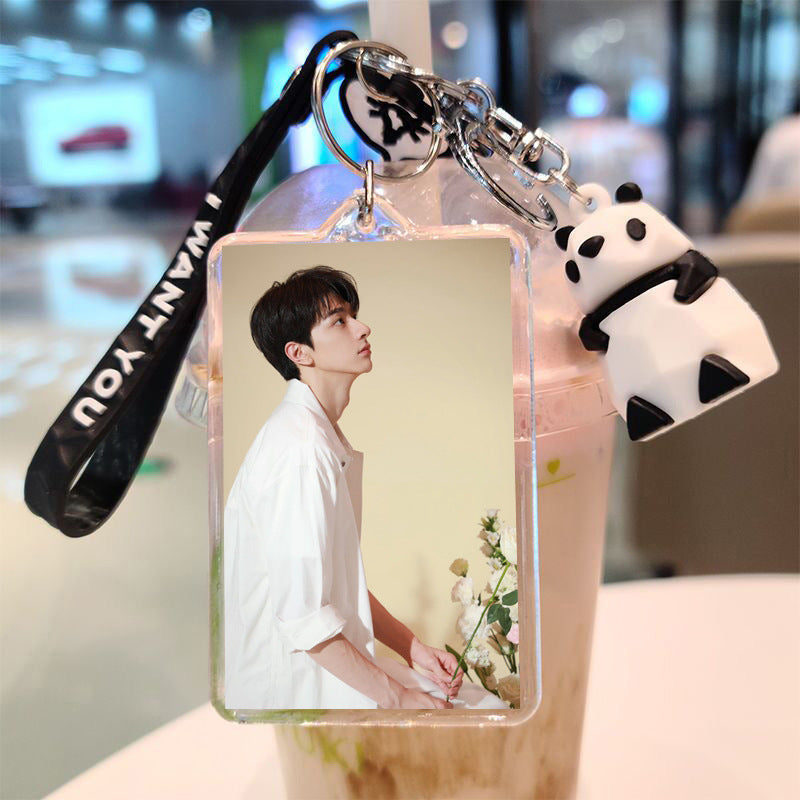 Custom Double-Sided Silicone Keychain