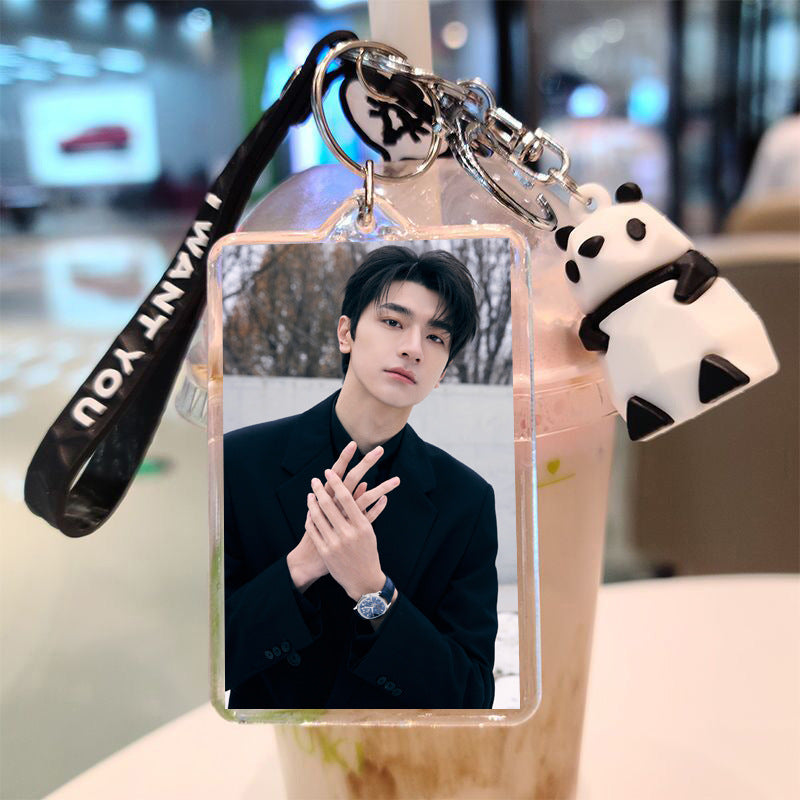 Custom Double-Sided Silicone Keychain