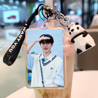 Custom Double-Sided Silicone Keychain