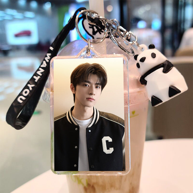 Custom Double-Sided Silicone Keychain