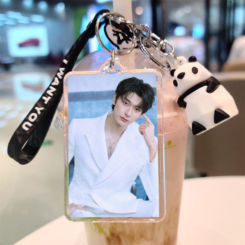 Custom Double-Sided Silicone Keychain