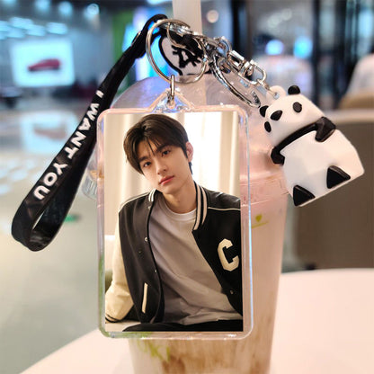 Custom Double-Sided Silicone Keychain