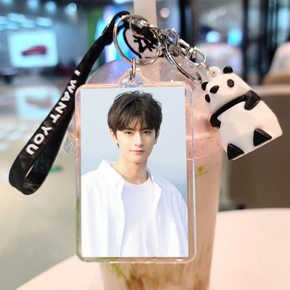 Custom Double-Sided Silicone Keychain