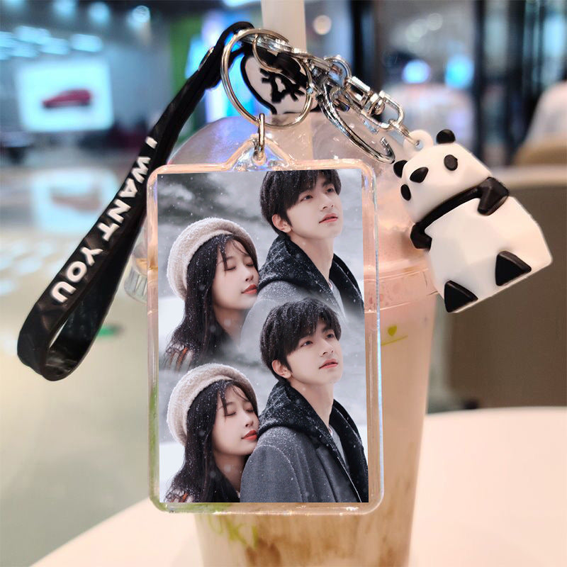 Custom Double-Sided Silicone Keychain