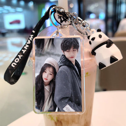 Custom Double-Sided Silicone Keychain