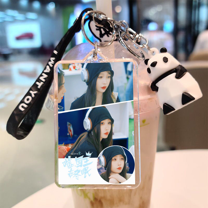 Custom Double-Sided Silicone Keychain