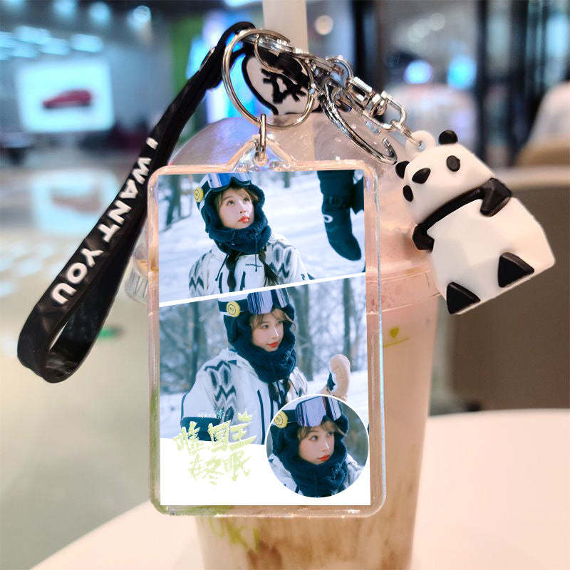Custom Double-Sided Silicone Keychain