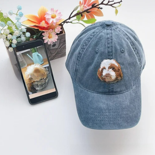 Custom Embroidered Animal Baseball Cap