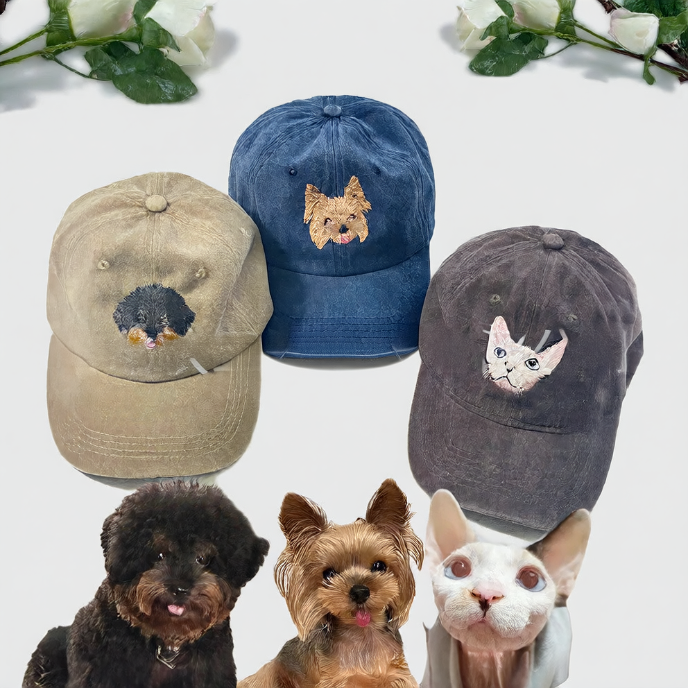 Custom Embroidered Animal Baseball Cap