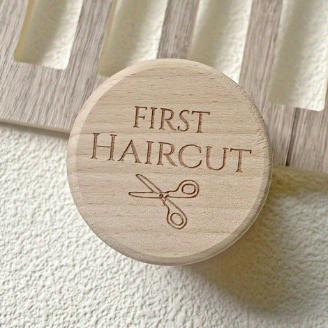 Custom Engraved Wooden Baby Teeth Hair Memory Box