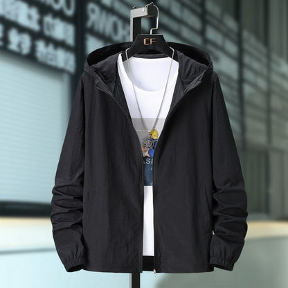 Custom Logo Sun Protection Windproof Jacket