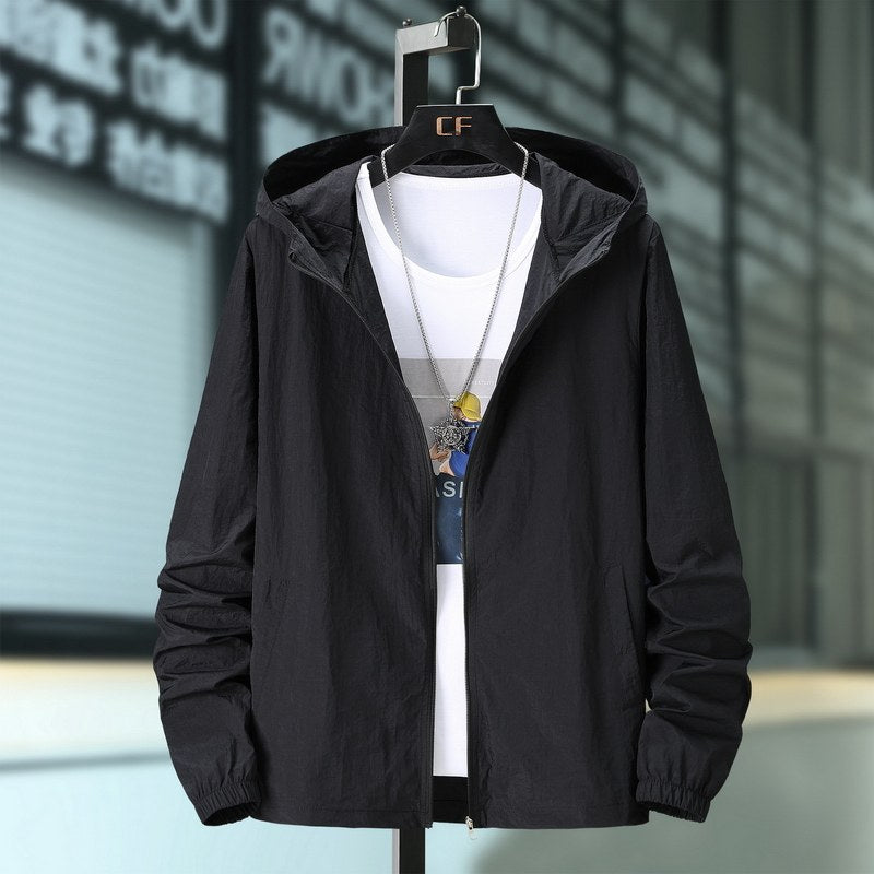 Custom Logo Sun Protection Windproof Jacket