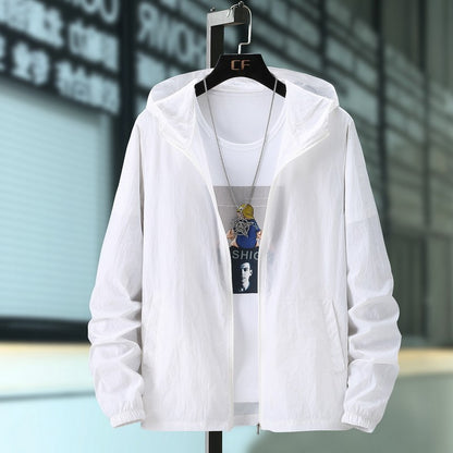 Custom Logo Sun Protection Windproof Jacket