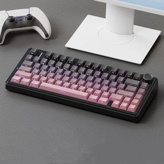 Custom Mechanical Keyboard Gasket Structure Hot-Swappable RGB Backlight