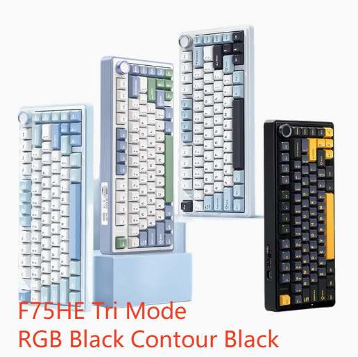 Custom Mechanical Keyboard Gasket Structure Hot-Swappable RGB Backlight