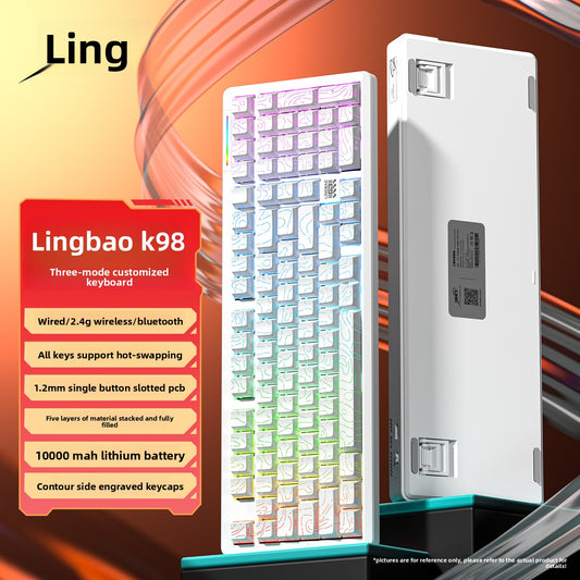 Custom Mechanical Keyboard with RGB Backlight