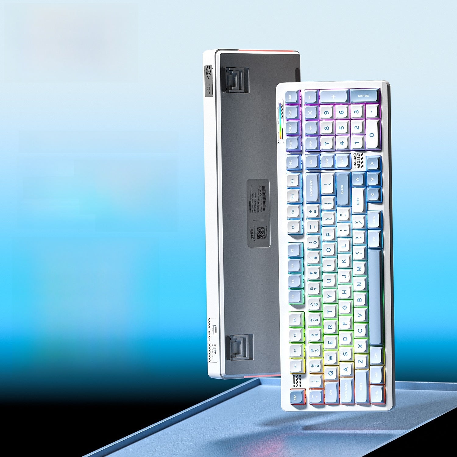 Custom Mechanical Keyboard with RGB Backlight