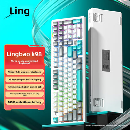 Custom Mechanical Keyboard with RGB Backlight