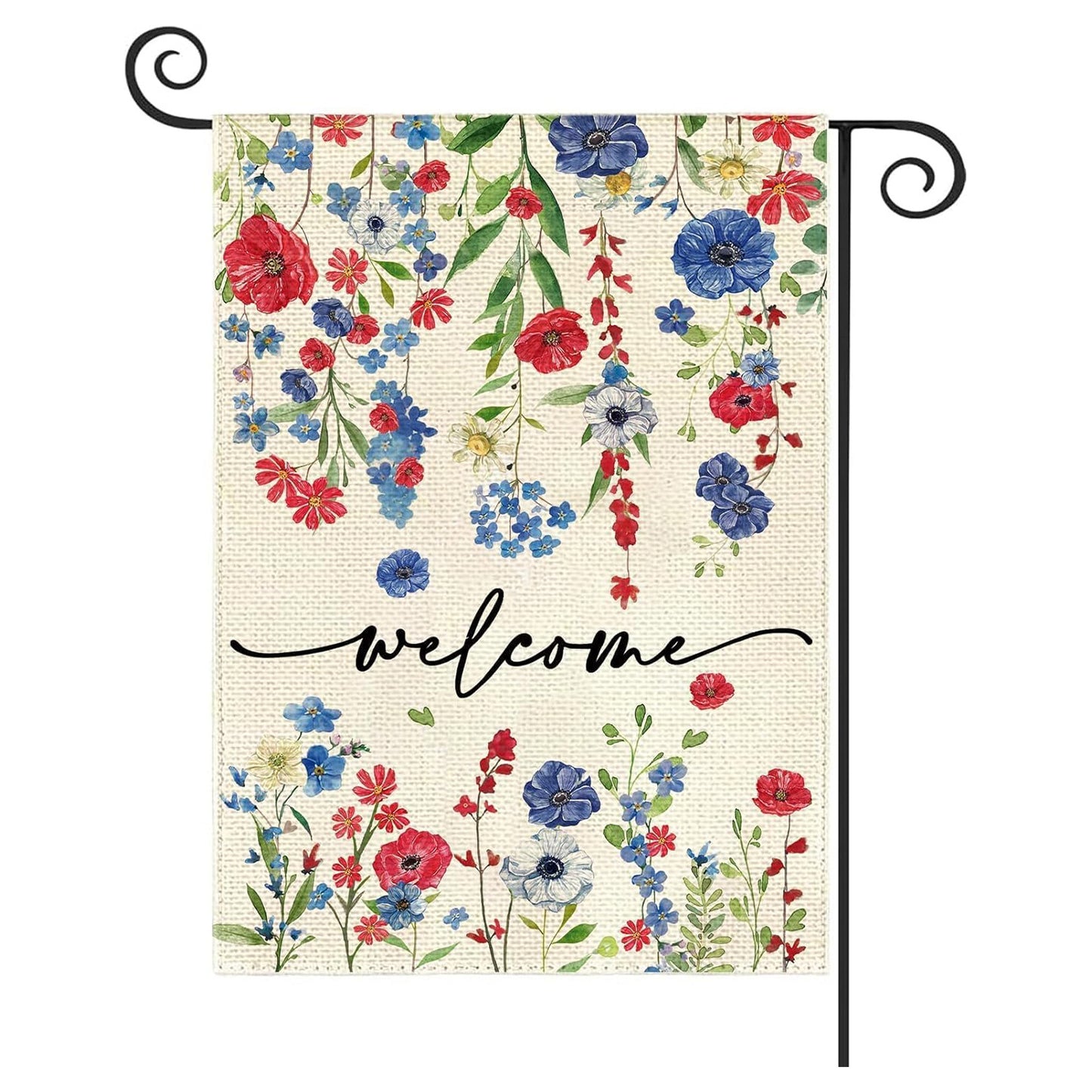 Custom Patriotic Garden Flag Double Sided