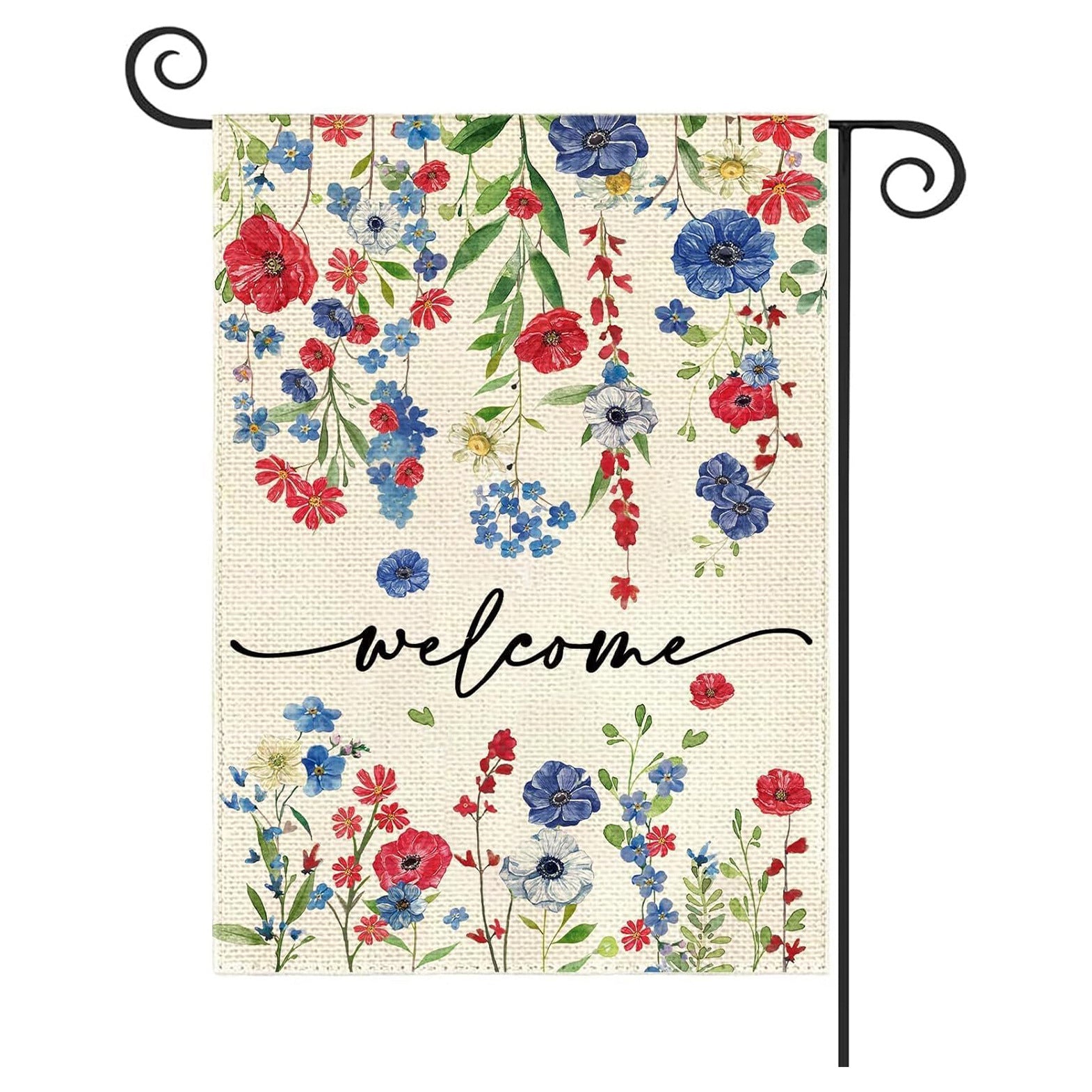 Custom Patriotic Garden Flag Double Sided