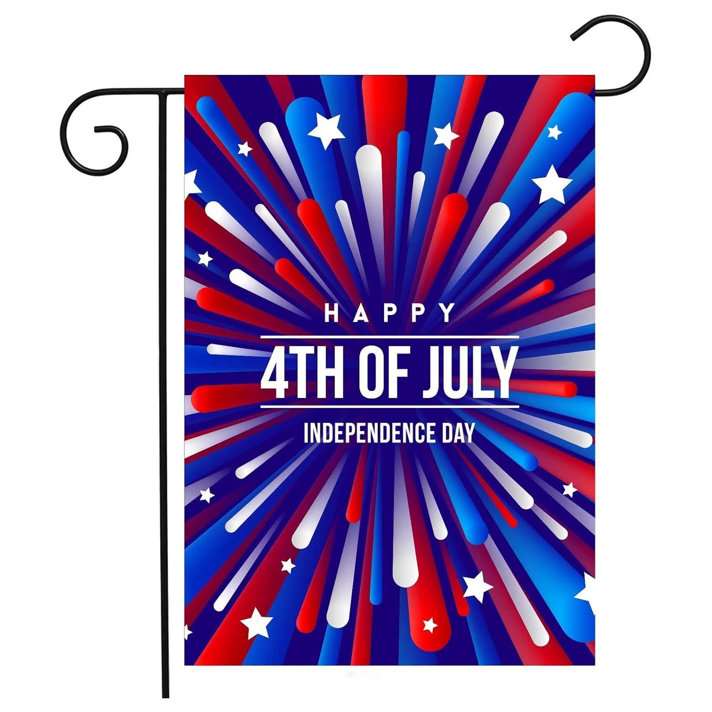 Custom Patriotic Garden Flag Double Sided
