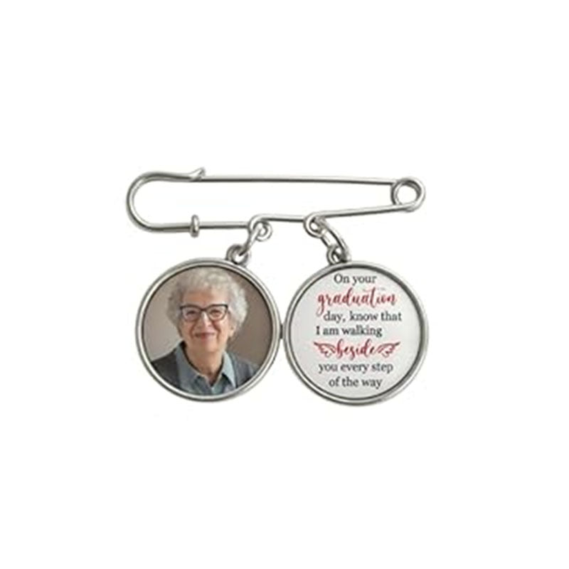 Custom Photo Brooch Keepsake