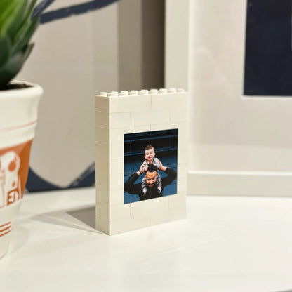 Custom Photo Building Block Wall Art