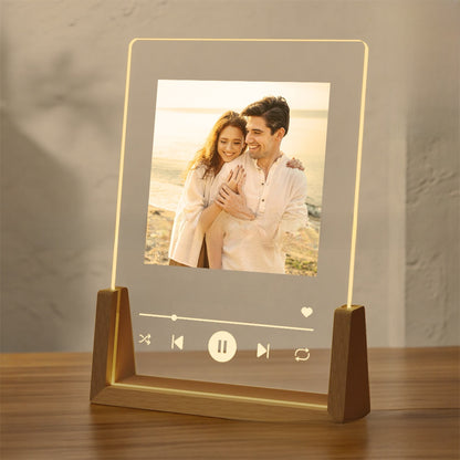 Custom Photo Music Acrylic Night Light