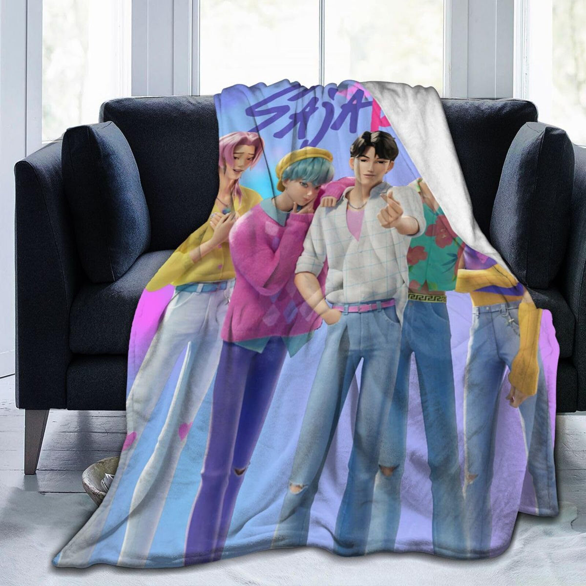 Custom Printed Flannel Blanket