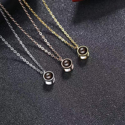 Custom Projection Necklace