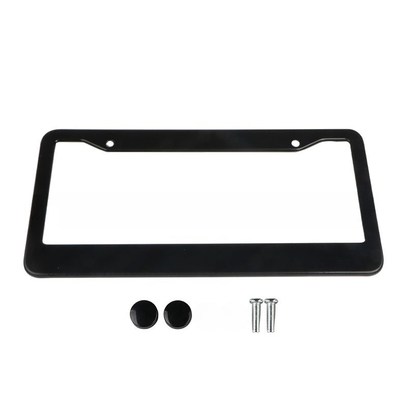Custom UV Marking License Plate Frame