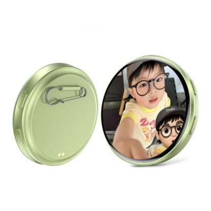 Customizable Animated LED Brooch Pin