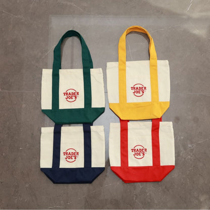 Customizable Canvas Tote Bag with Embroidery