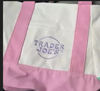 Customizable Canvas Tote Bag with Embroidery