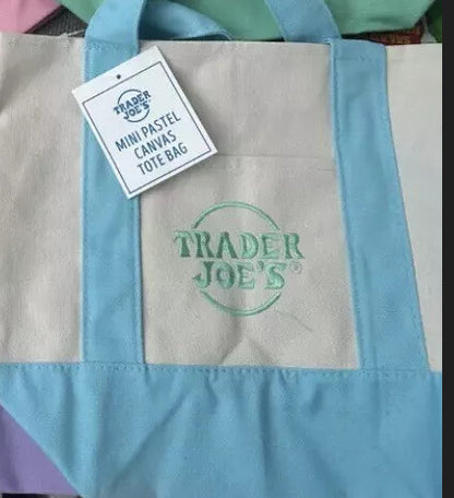 Customizable Canvas Tote Bag with Embroidery