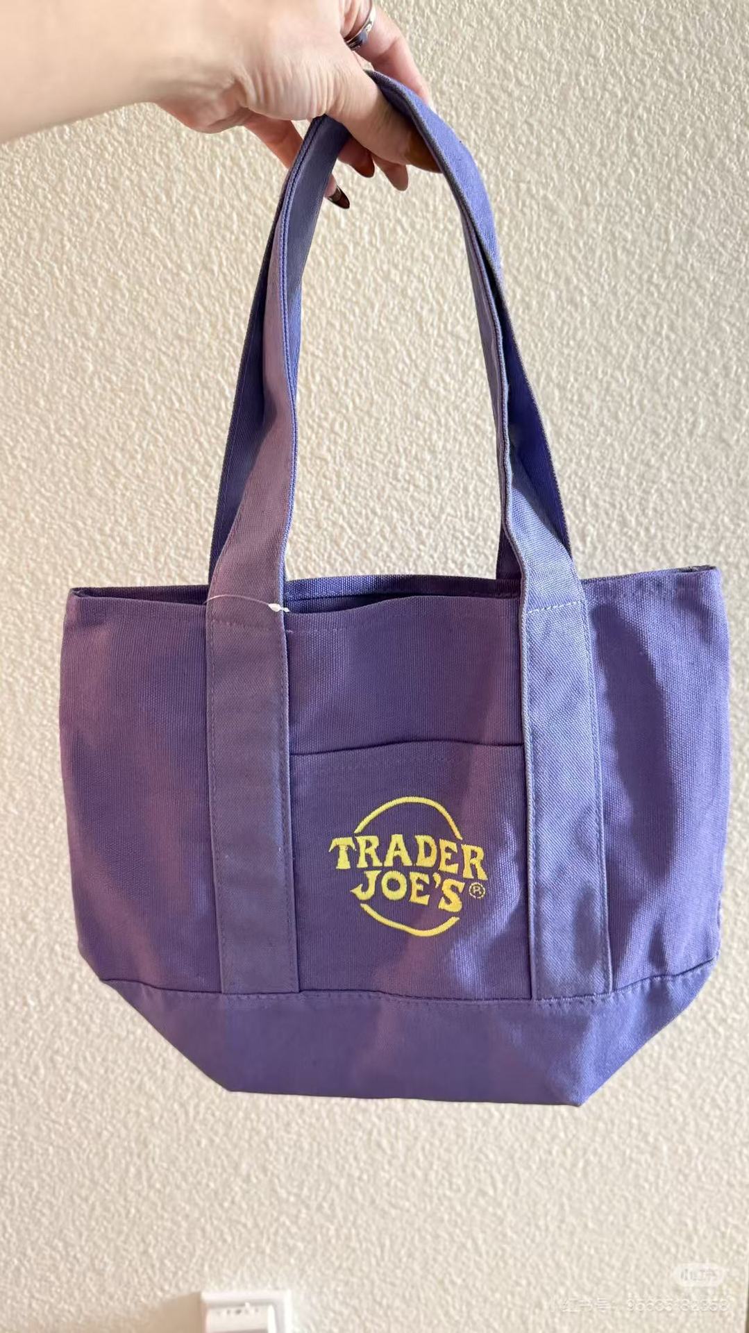 Customizable Canvas Tote Bag with Embroidery