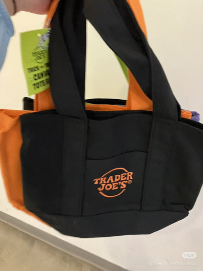 Customizable Canvas Tote Bag with Embroidery