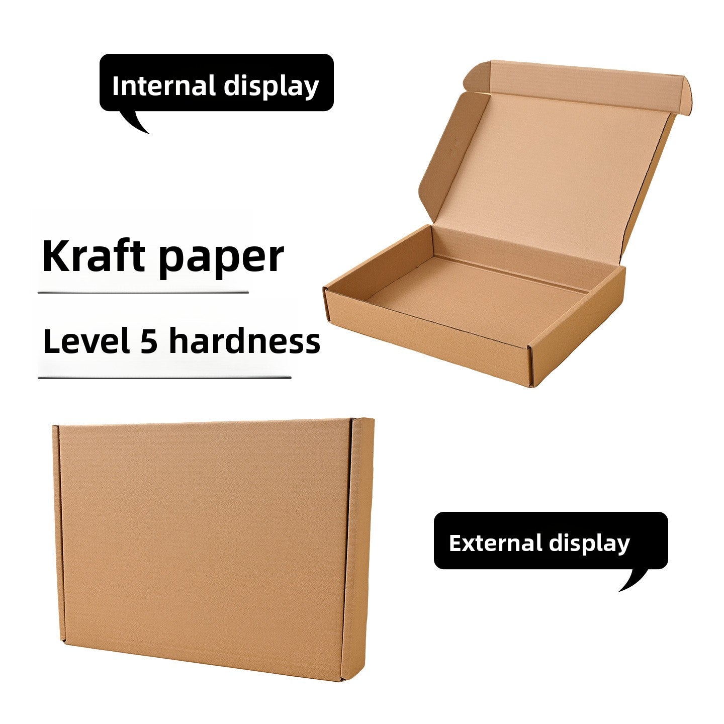 Customizable Corrugated Cardboard Packaging Box