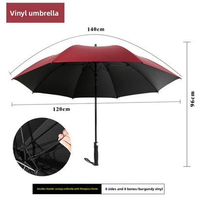 Customizable Large Golf Umbrellas with Double Handle