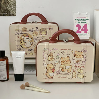 Customizable printed cosmetic cases