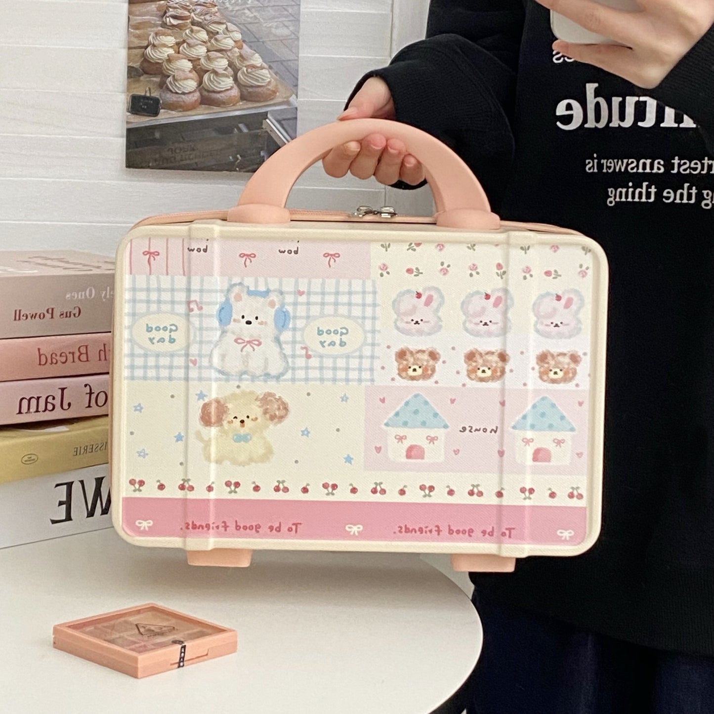 Customizable printed cosmetic cases