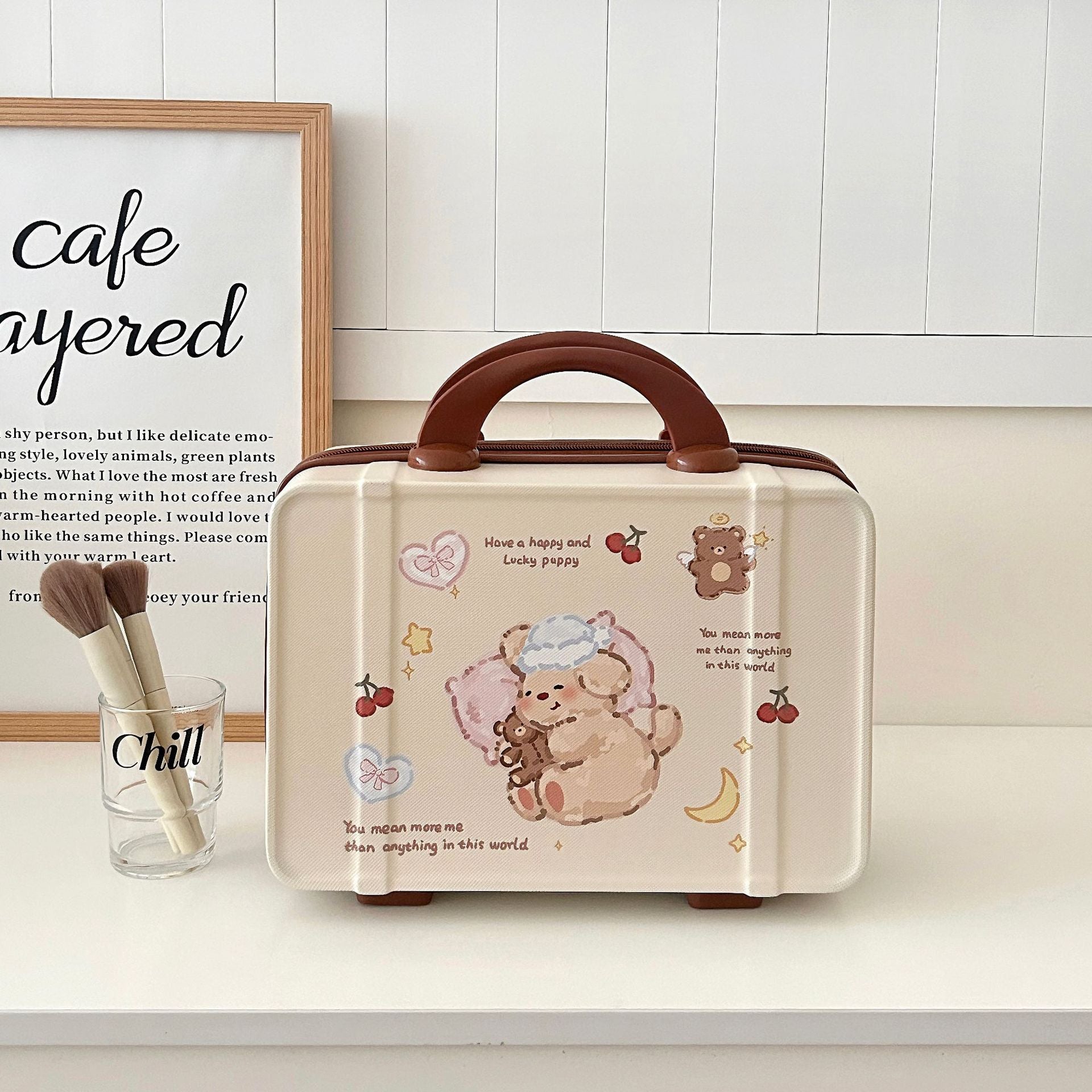 Customizable printed cosmetic cases
