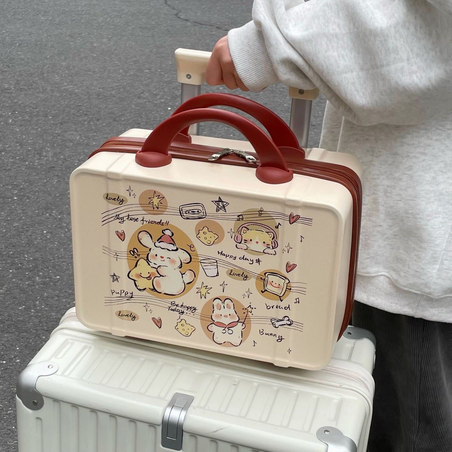 Customizable printed cosmetic cases