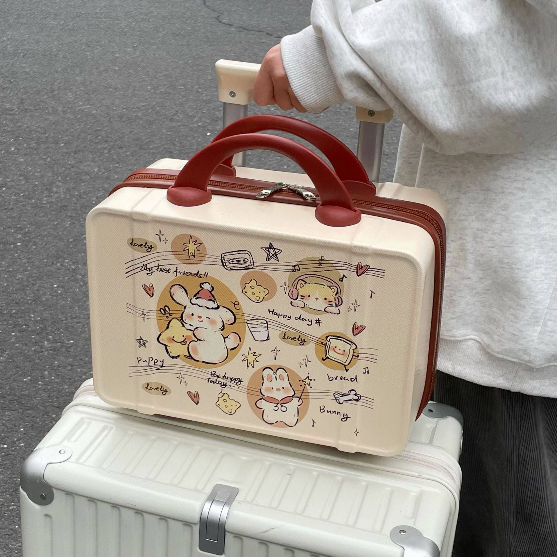 Customizable printed cosmetic cases