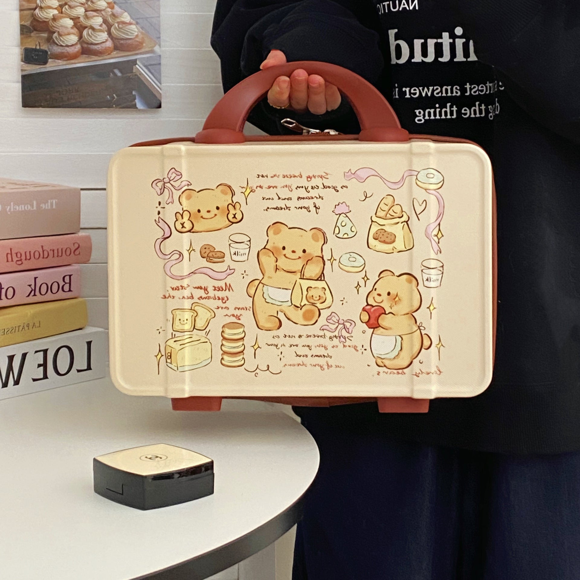 Customizable printed cosmetic cases