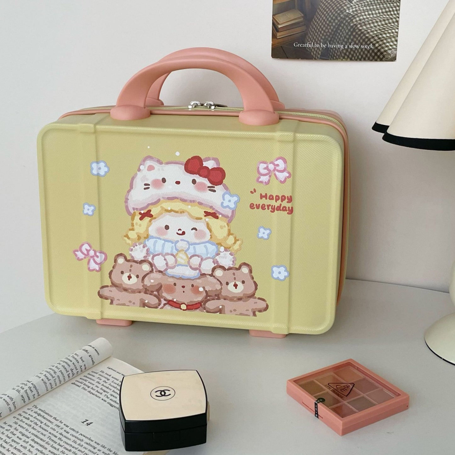 Customizable printed cosmetic cases